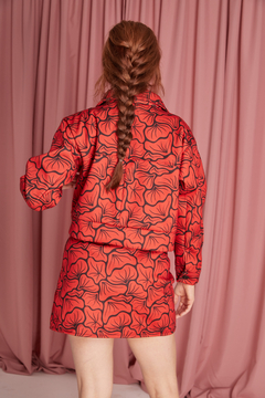 Saco Boreal - print rojo - Foga