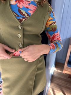 Chaleco - Twiggy verde - comprar online