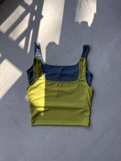Top MINERVA- denim - comprar online