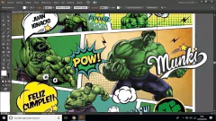 Kit imprimible Hulk PERSONALIZADO