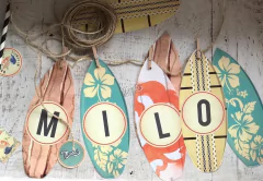 Kit imprimible Surf PERSONALIZADO na internet