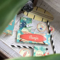 Kit imprimible Surf PERSONALIZADO - comprar online