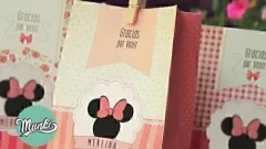 Kit Imprimible Minnie Shabby Chic PERSONALIZADO
