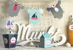 Imagen de Kit Imprimible Náutico marinero PERSONALIZADO