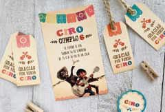 Kit imprimible Película Coco PERSONALIZADO