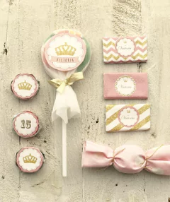 Kit imprimible Coronas PERSONALIZADO - tienda online