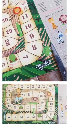 Juego Imprimible Safari PERSONALIZADO en internet