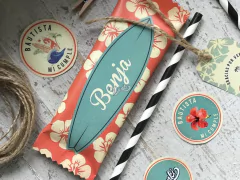 Kit imprimible Surf PERSONALIZADO