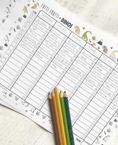 Tutti Frutti Dinosaurios sin Personalización