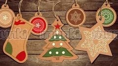 Kit Imprimible Navidad Kraft - Kits Imprimibles Munki