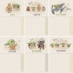 Calendario Perpetuo Baby Yoda en internet