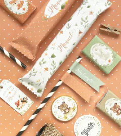 Kit imprimible animalitos del Bosque Terra PERSONALIZADO on internet