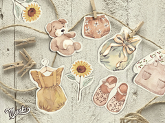 Kit Imprimible Baby Girl Vintage Nursery en internet