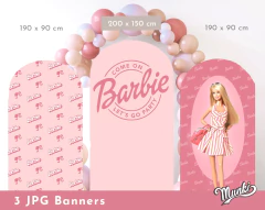 Banner Imprimible La Sirenita para imprimir x 3 diseños JPG Sin Textos - (copia)