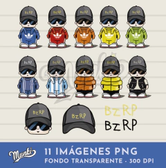 imagenes clipart jpg png bizarap para imprimir y decorar kit imprimible