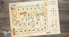 Imagen de Kit imprimible Bosque Acuarelas Azul PERSONALIZADO