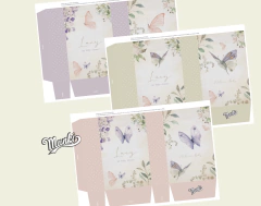 Kit Imprimible Mariposas y Flores con Textos Editables en PDF - Kits Imprimibles Munki
