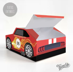 cajita de hot wheels para imprimir
