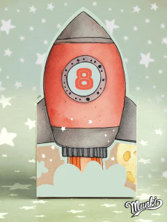 Imagen de Kit Imprimible Astronauta del Espacio Personalizado con Nombre