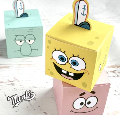 Kit Imprimible Bob Esponja y Patricio Estrella para Genérico en internet