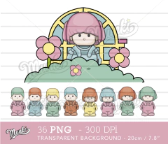 pin y pon clipart