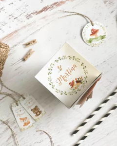Kit imprimible animalitos del Bosque Terra PERSONALIZADO