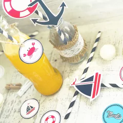 Imagen de Kit Imprimible Náutico marinero PERSONALIZADO