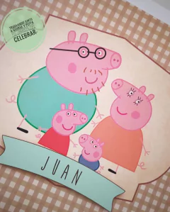 Kit imprimible George Peppa Pig PERSONALIZADO - Kits Imprimibles Munki