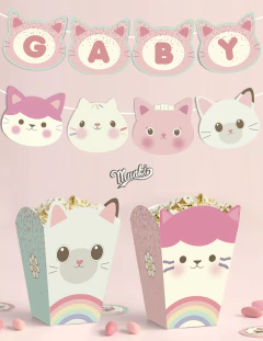 Kit Editable Gabby´s Dollhouse/la Casa De Muñecas De Gaby