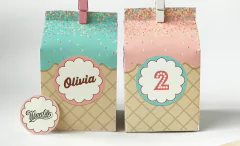 Kit Imprimible Helados PERSONALIZADO