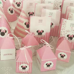 Kit Imprimible Minnie Shabby Chic PERSONALIZADO - Kits Imprimibles Munki