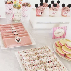 Imagen de Kit Imprimible Minnie Shabby Chic PERSONALIZADO