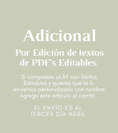 Adicional Cambio de Datos en Invitaciones - (copia)