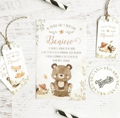 Kit imprimible animalitos del Bosque Terra PERSONALIZADO na internet