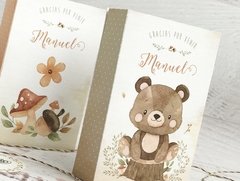 Imagem do Kit imprimible animalitos del Bosque Terra PERSONALIZADO