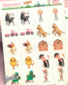Juego Memoria Granja de Zenón Rosa PERSONALIZADO