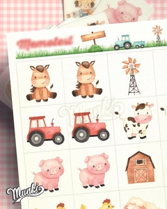 Juego Memoria Granja Rosa PERSONALIZADO - comprar online
