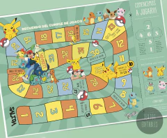 juego de recorrido de pokemon para imprimir