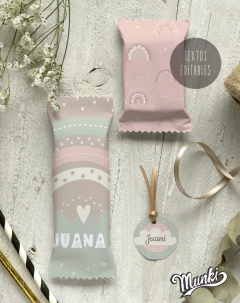 rainbow cany bar pdf printable party