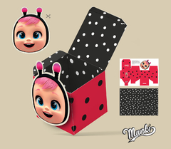 Bebé Llorones Caja Imprimible 3D PDF con textos Editables Lady - comprar online