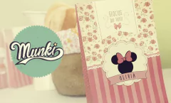 Imagen de Kit Imprimible Minnie Shabby Chic PERSONALIZADO