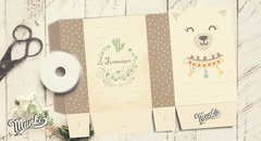 Kit Imprimible Llamas Celeste PERSONALIZADO - Kits Imprimibles Munki