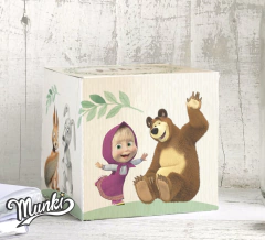 Kit imprimible Masha y El Oso Acuarelas PERSONALIZADO - comprar online