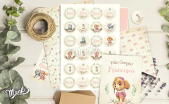 Kit imprimible Skye y Everest Paw Patrol PERSONALIZADO on internet