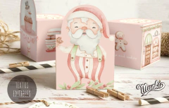 kit imprimibla papá noel para navidad