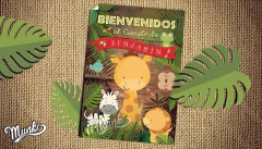Kit Imprimible Safari PERSONALIZADO