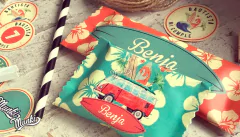 Kit imprimible Surf PERSONALIZADO - Kits Imprimibles Munki