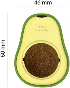 Palta con bola de Catnip x 2 unidades