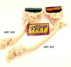 Tirador de soga de algodon con manopla - comprar online