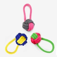 Tirador con pelota de soga